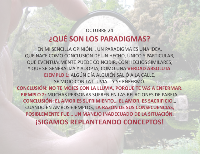 ¿Qué son los paradigmas?